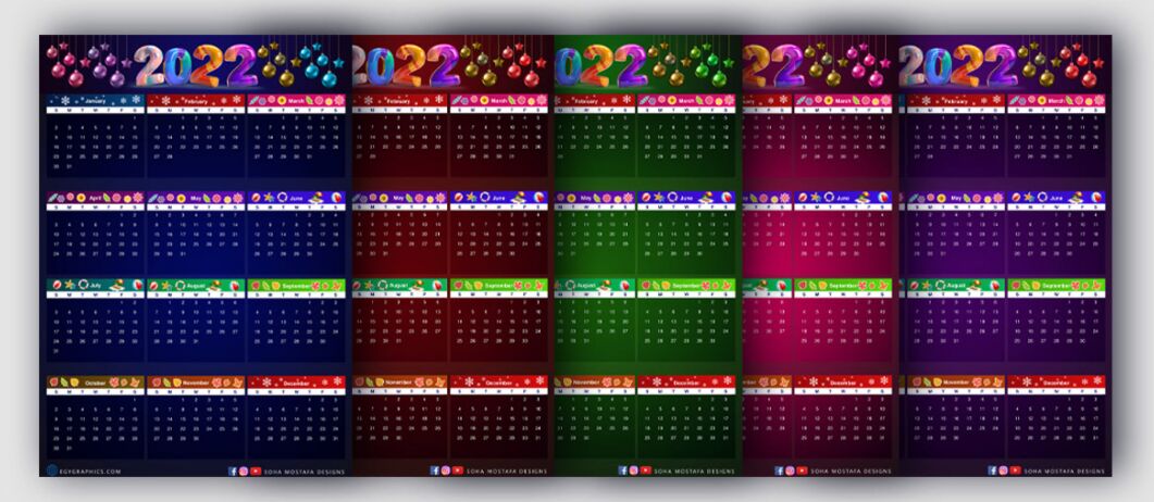 Calendar 2022 Pdf Free Download